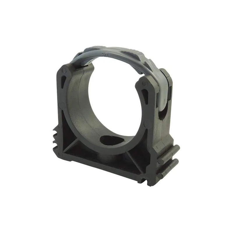 PVC pressure pipe clip, diameter 50mm, 10 pcs.