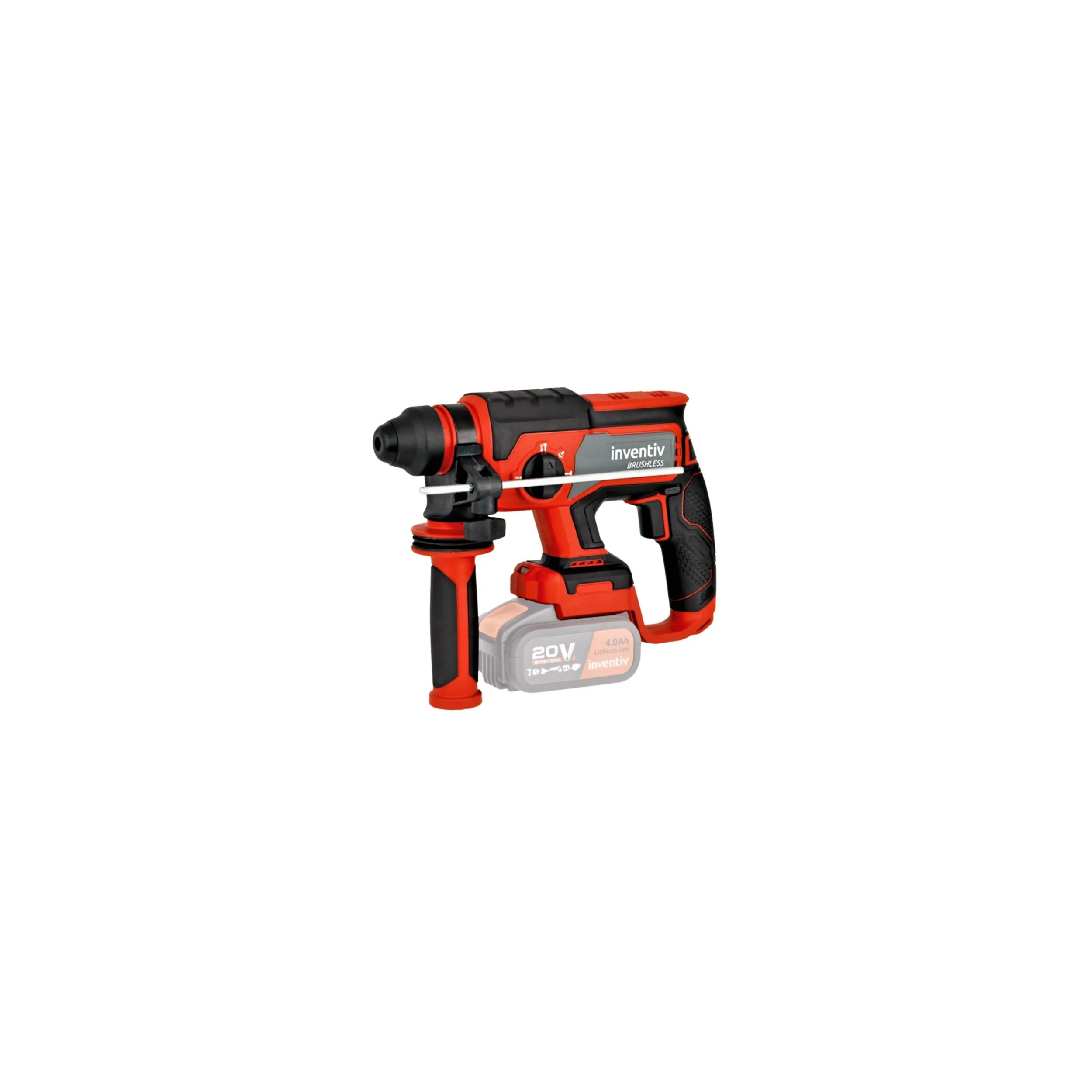 Perforateur burineur SDS sans fil brushless 2 Joules 20V (sans batterie), 4 700 coups /min