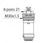 Timed cartridge for TEMPOMIX 3 washbasin fittings.