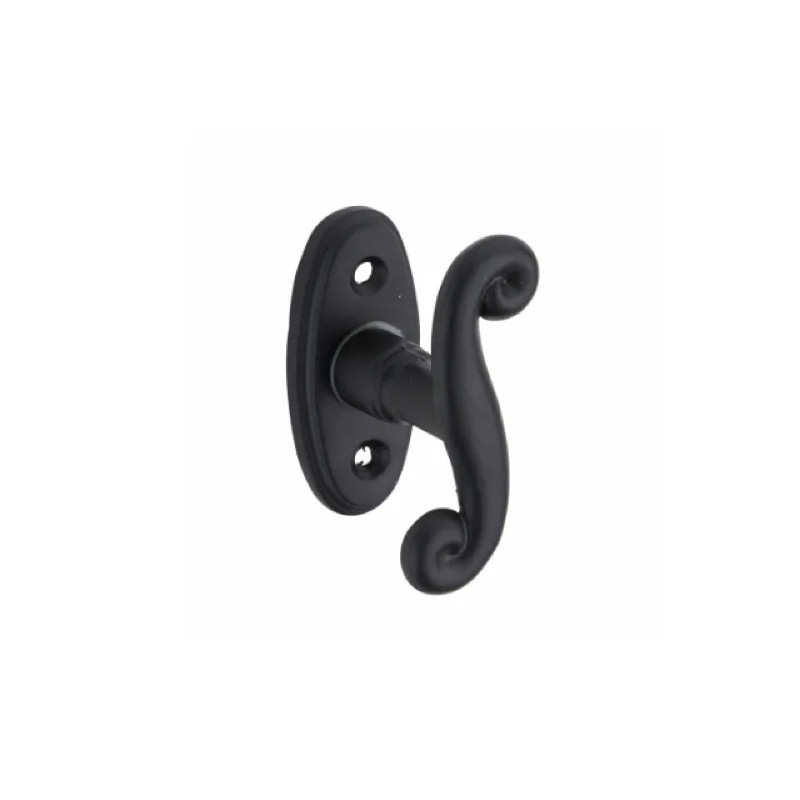 Handle, window knob Coq, black