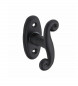 Handle, window knob Coq, black