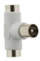 Tap-off tee, 1 male inlet, 2 female outlets, diameter 9.52mm.