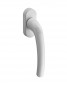 Window handle, 90° espagnolette lever handle with concealed screw, white