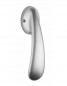 Window handle, Gran prix lever handle with concealed screw, alu pearl chrome