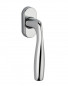 Window handle, Shark lever handle with concealed screw, polished chrome allaige