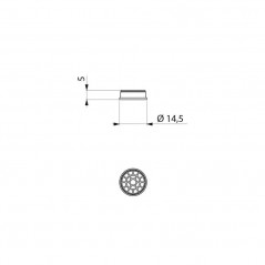 Jetbreaker for TEMPOSTOP, TEMPOSOFT 2 and TEMPOMIX 3, 1 piece