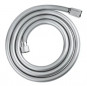 Chrome-plated Relexaflex shower hose 1m50.