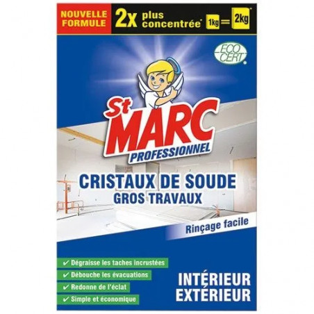 CRISTAUX DE SOUDE PRO 1,8KG ST MARC