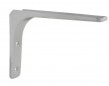 Modern steel and white epoxy bracket H.125 x W.150mm.