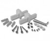 Mounting kit for STAR R shower enclosure Silver