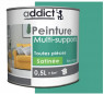 Peinture acrylique multi supports, bleu lagon satin, 0,5 litre