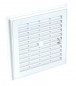 Griglia di ventilazione quadrata in PVC per la sigillatura, rimovibile, con chiusura 176x176 mm, bianca