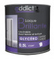 Peinture laqué glycéro déco tous supports, blanc brillant, 0.5 litre