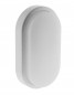 Luce esterna rotonda impermeabile IP54, 980 lumen, bianco