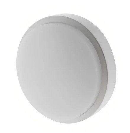 Lampada rotonda impermeabile IP54 per esterni, 980 lumen, bianco, 14W