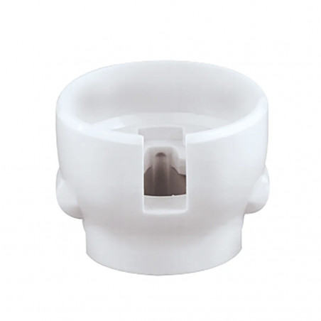 Anti-burglary protective shell for TTC Caleffi thermostatic head