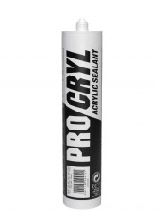 Mastic acrylique PRO CRYL blanc, 280 ml