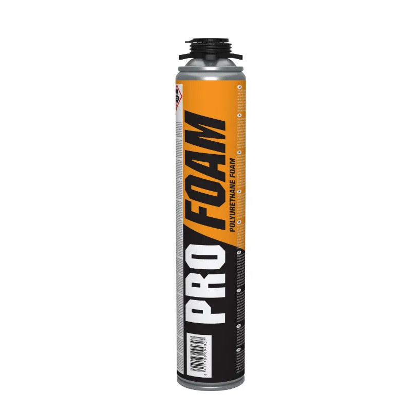 Mousse expansive polyuréthane PRO FOAM, PU pistolable, 700 ml