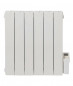 Radiateur électrique à inertie fluide, 900 W, inter digital programmable, blanc  