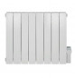 Radiateur électrique à inertie fluide, 1500 W, inter digital programmable, blanc  