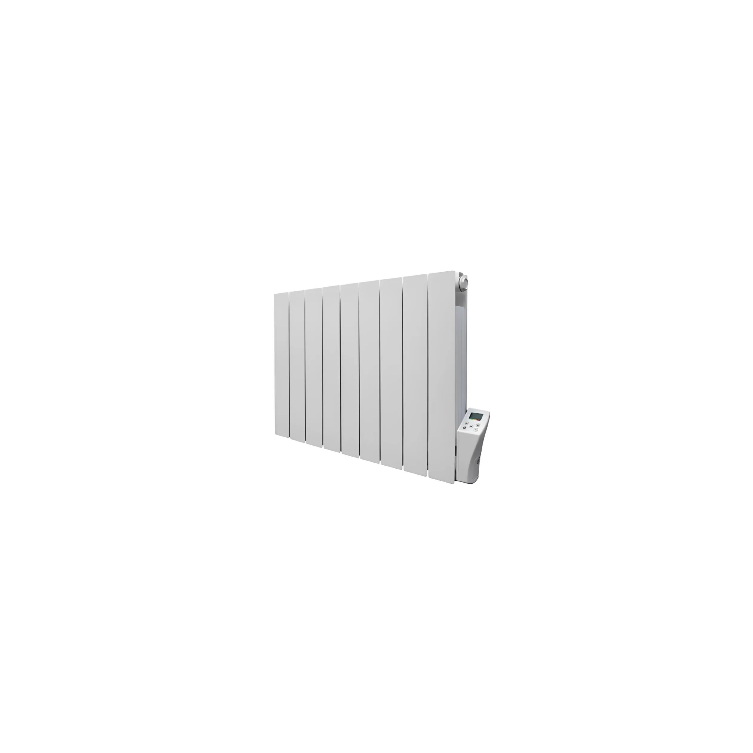 Radiateur électrique à inertie fluide, 1500 W, inter digital programmable, blanc  