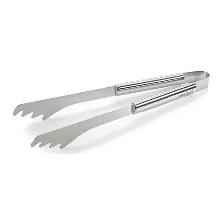 Pince inox courte pour plancha.