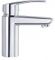 New fly" basin mixer, 158mm high, without pop-up waste.