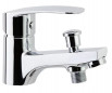 New fly" single-hole bath/shower mixer.