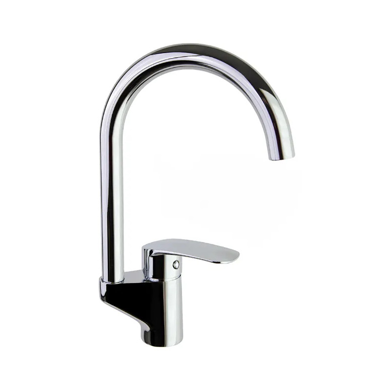 New fly" high sink mixer, 330mm high.