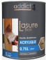 Tinta acrilica per legno 0,75L, rovere.