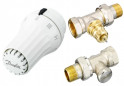 React thermostatic head kit + RA-FN straight body 15 +RLV-S control tee.