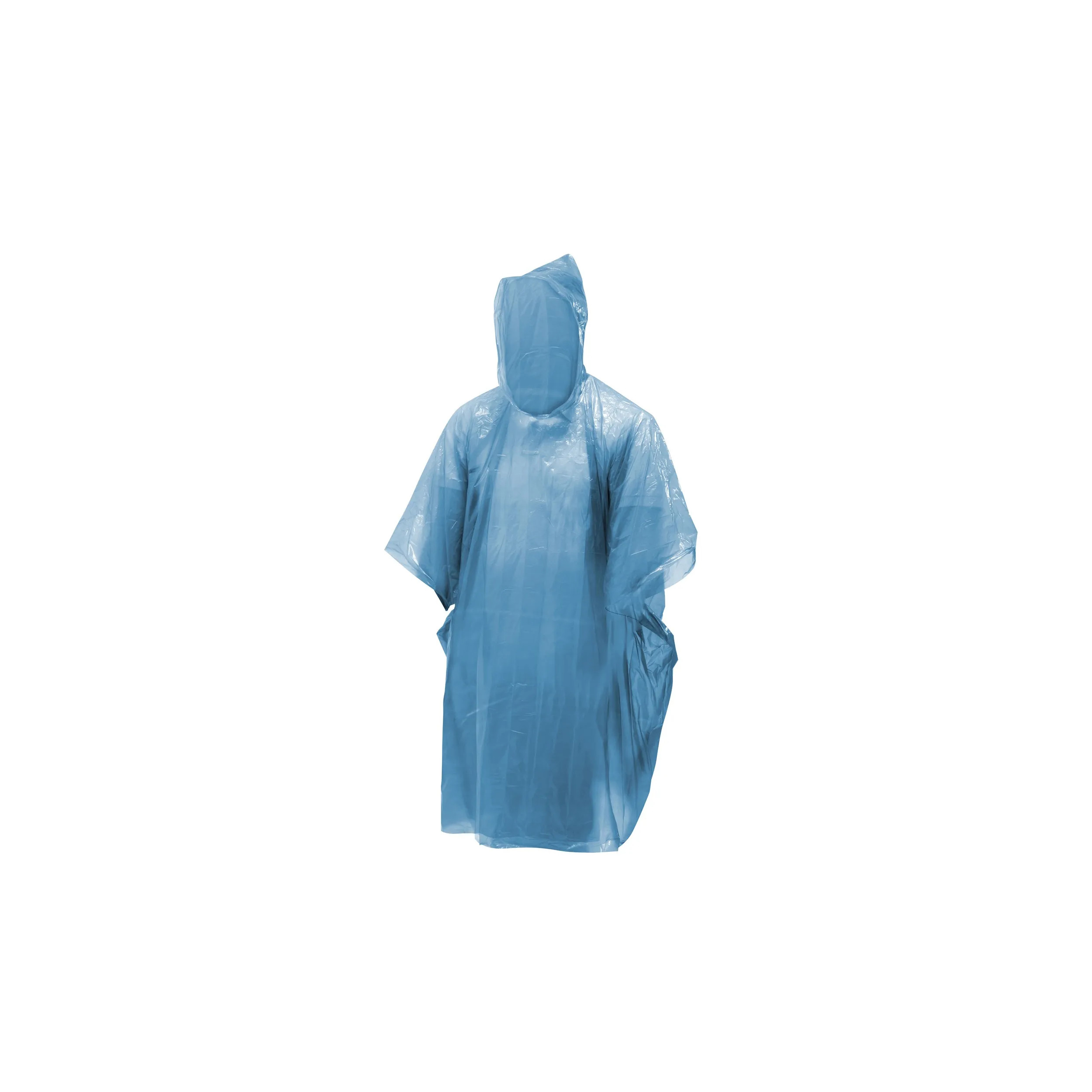 Poncho de secours plastique adulte