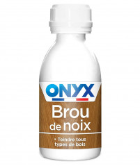 Brou de noix pour teinter les boiseries, flacon 190mL