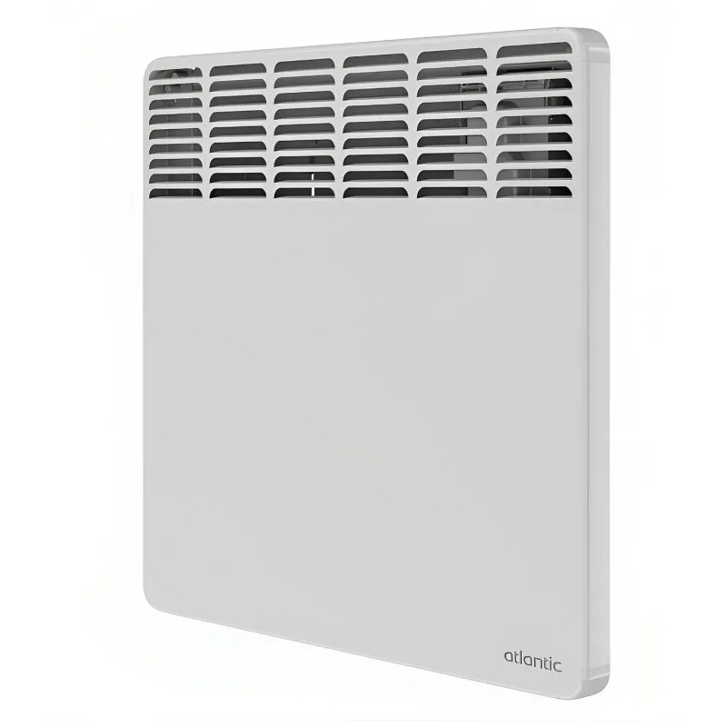 Radiateur convecteur électrique 1500 W F617 horizontal, boîtier digital programmable, blanc