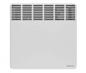 Radiateur convecteur électrique 1500 W F617 horizontal, boîtier digital programmable, blanc