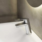 New Fly single-hole inclined basin mixer, height 151 mm, chrome