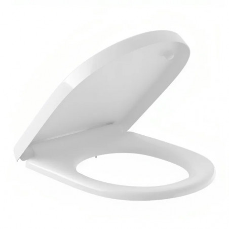 Villeroy & Boch toilet seat 15.5 cm centre distance for O.Novo bowl, stainless steel hinge