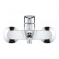 Nouveau Bauloop" single-lever bath/shower mixer tap, center distance 15 cm