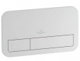 Panel de control de inodoro ViConnect de Villeroy & Boch para inodoro de doble volumen 200S, blanco