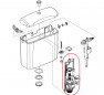 Visible cistern flush mechanism Selles, Wisa 800