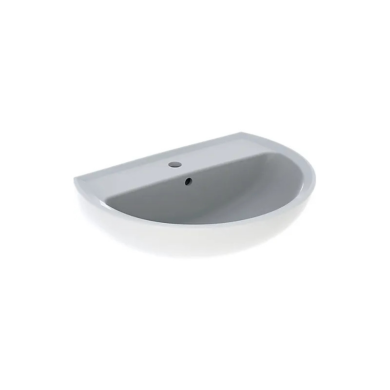 Lavabo modèle Bastia 55x42 cm, blanc.