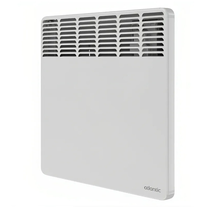 Radiateur convecteur électrique 500 W F617 horizontal, boîtier digital programmable, blanc