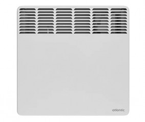 Radiateur convecteur électrique 500 W F617 horizontal, boîtier digital programmable, blanc