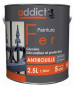 Peinture fer glycéro antirouille, blanc pur, 2,5 litre intérieur et extérieur.