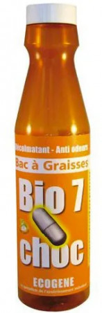 BIO 7 choc, décolmatant pour bac à graisses, 375g.