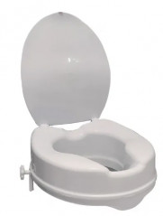 Rehausse WC 10cm avec couvercle.