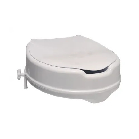 Toilet riser 10cm with cover.