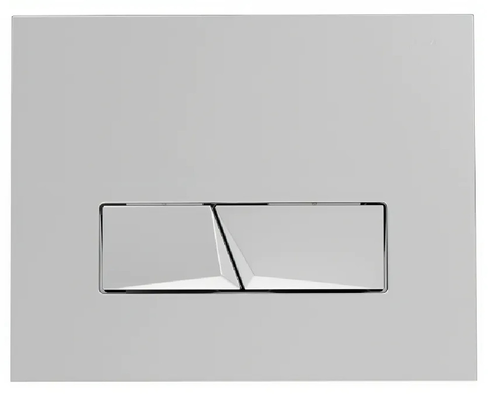 Concealed WC control plate SIAMP INGENIO Pyramadtwo-touch, chrome