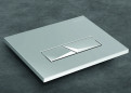 Concealed WC control plate SIAMP INGENIO Pyramadtwo-touch, chrome