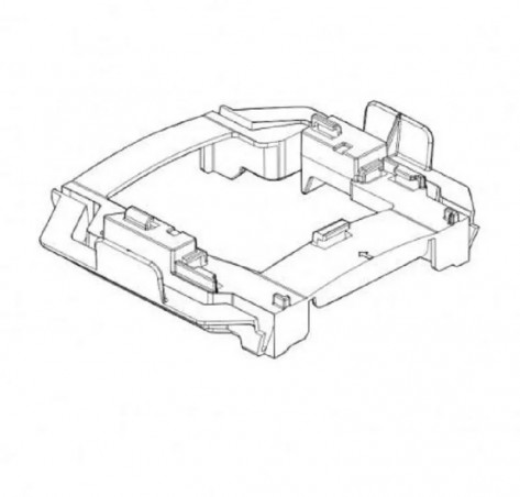 SUPPORT SEUL POUR PLATINE DE COMMANDE POUR BATI 673 - REGIPLAST